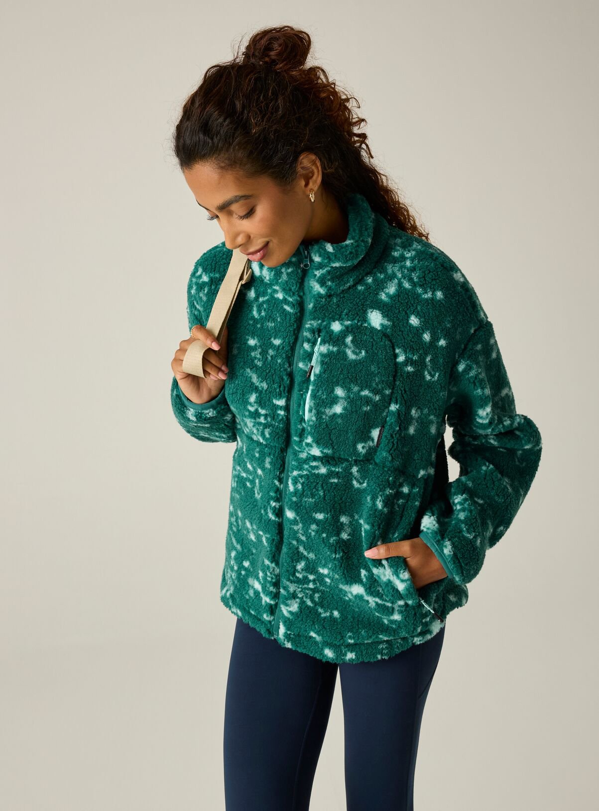 REGATTA Roswind Water Repellent Fleece Green 18 - Image 3 thumbnail